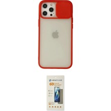 Nuveden Ieg™ Iphone 12 Pro Max Kılıf Vadi Çizgi - Siyah 6d Mat Seramik Hayalet Nano Ekran Koruyucu