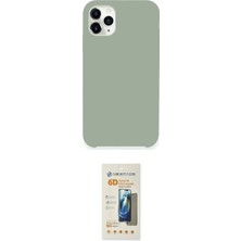 Nuveden Ieg™ Iphone 11 Pro Max Kılıf Zirve Modern Özel Seri - Siyah 6d Mat Seramik Hayalet Nano Ekran