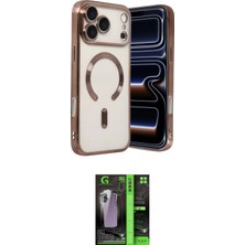 Nuveden Ieg™ Iphone 17 Pro Max Kılıf Nova Işık Özel Seri - Siyah 360 Mat Full Body Arka Koruyucu