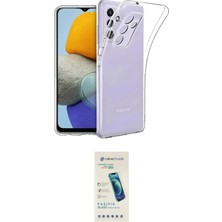 Nuveden Ieg™ Galaxy A24 4g Kılıf Zirve Doku - Şeffaf Pasifik Cam Ekran Koruyucu
