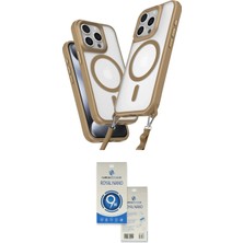 Nuveden Ieg™ Iphone 14 Pro Max Kılıf Atlas Doku Koleksiyonu - Şeffaf Royal Nano Ekran Koruyucu