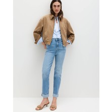 Marks & Spencer Harper Supersoft Yüksek Bel Jean Pantolon