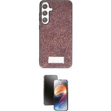 Nuveden Ieg™ Galaxy A55 5g Kılıf Vadi Klasik Serisi - Siyah 3D Antistatik Mat Seramik Nano Ekran Koruyu