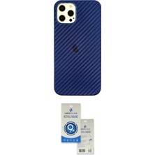 Nuveden Ieg™ Iphone 12 Pro Max Kılıf Nova Çizgi - Şeffaf Royal Nano Ekran Koruyucu