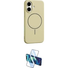 Nuveden Ieg™ Iphone 17 Kılıf Yankı Form Serisi - Siyah 3D Antistatik Seramik Nano Ekran Koruyucu