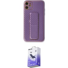 Nuveden Ieg™ Iphone 12 Kılıf Yörünge Yansıma - Siyah Bilvis 5in1 5d Magic Hayalet Cam Ekran Koruyuc