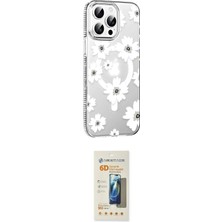 Nuveden Ieg™ Iphone 14 Pro Max Kılıf Yörünge Işık Prime - Siyah 6d Mat Seramik Hayalet Nano Ekran