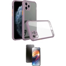 Nuveden Ieg™ Iphone 11 Pro Kılıf Nova Asil Özel Seri - Siyah 3D Antistatik Mat Seramik Nano Ekran Kor
