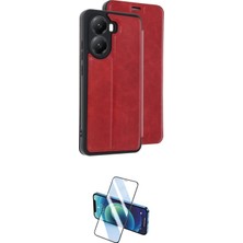 Nuveden Ieg™ Poco X7 Pro Kılıf Zirve Yansıma Serisi - Siyah 3D Antistatik Seramik Nano Ekran Koruyucu