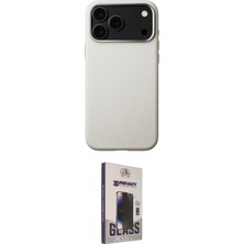 Nuveden Ieg™ Iphone 17 Pro Kılıf Zirve Modern Prime - Siyah Bilvis Hayalet Cam Ekran Koruyucu