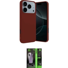 Nuveden Ieg™ Iphone 17 Pro Max Kılıf Kozmos Yansıma Özel Seri - Şeffaf 360 Full Body Arka Koruyucu