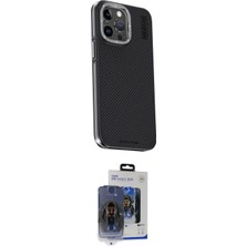 Nuveden Ieg™ Iphone 15 Pro Max Kılıf Kıvılcım Modern Özel Seri - Siyah Vanessa Magic Cam
