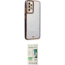 Nuveden Ieg™ Galaxy A33 5g Kılıf Çekirdek Klasik Serisi - Siyah 20D Premium Cam Ekran Koruyucu