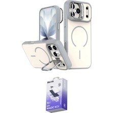 Nuveden Ieg™ Iphone 17 Pro Max Kılıf Çekirdek Klasik - Siyah Bilvis 5in1 5d Magic Hayalet Cam Ekran K