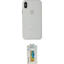 Nuveden Ieg™ Iphone Xs Max Kılıf Yadigar Yansıma Serisi - Siyah Polymer Nano Ekran Koruyucu