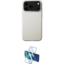 Nuveden Ieg™ Iphone 17 Pro Max Kılıf Zirve Modern Prime - Siyah 3D Antistatik Seramik Nano Ekran Koruy