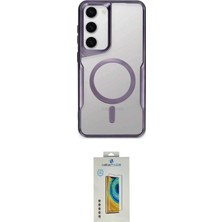 Nuveden Ieg™ Galaxy S23 Kılıf Yadigar Klasik Özel Seri - Şeffaf Polymer Nano Ekran Koruyucu