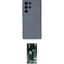 Nuveden Ieg™ Galaxy S23 Ultra Kılıf Ahenk Serisi - Şeffaf 360 Full Body Arka Koruyucu