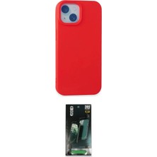 Nuveden Ieg™ Iphone 15 Kılıf Ahenk Serisi - Siyah 360 Mat Full Body Arka Koruyucu