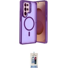 Nuveden Ieg™ Galaxy S25 Ultra Kılıf Akış Form - Siyah Joko Magic 5d Cam
