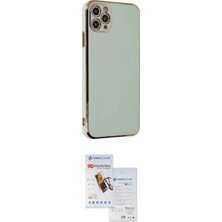 Nuveden Ieg™ Iphone 11 Pro Max Kılıf Yankı Serisi - Siyah Seramik Nano Ekran Koruyucu