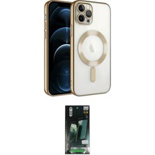Nuveden Ieg™ Iphone 13 Pro Kılıf Nova Işık Özel Seri - Şeffaf 360 Full Body Arka Koruyucu