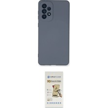 Nuveden Ieg™ Galaxy A33 5g Kılıf Ahenk Serisi - Siyah Mat Seramik Nano Ekran Koruyucu