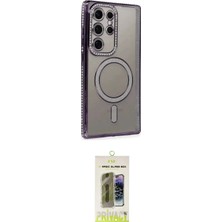 Nuveden Ieg™ Galaxy S24 Ultra Kılıf Zirve Doku Prime - Siyah Joko Magic 5d Hayalet Cam