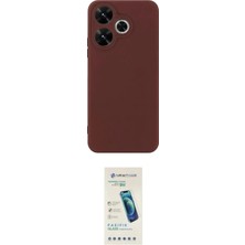 Nuveden Ieg™ Redmi 13 4g Kılıf Kozmos Yansıma Özel Seri - Şeffaf Pasifik Cam Ekran Koruyucu