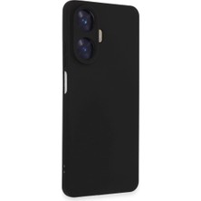Asil Acar Home Realme C55 Kılıf Nano Içi Kadife Silikon - Siyah