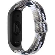 Asil Acar Home Xiaomi Mi Band 4  Kordon (saat Değildir) - Gri-siyah