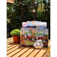 Dek Zootopia Peluş Anahtarlık Çanta Süsü Cüzdan Aksesuarı Rastgele 1 Adet