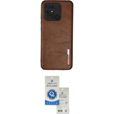 Nuveden Ieg™ Redmi 10C Kılıf Doruk Asil Koleksiyonu - Şeffaf Royal Nano Ekran Koruyucu