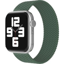 Asil Acar Home Apple Watch 38mm Ayarlı Solo Silikon Kordon (saat Değildir) - Haki Yeşil