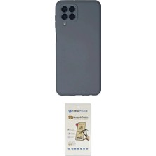 Nuveden Ieg™ Galaxy M33 Kılıf Ahenk Serisi - Siyah Mat Seramik Nano Ekran Koruyucu