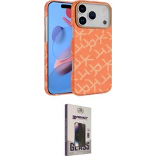 Nuveden Ieg™ Iphone 17 Pro Kılıf Doruk Serisi - Siyah Bilvis Hayalet Cam Ekran Koruyucu
