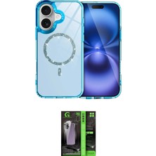 Nuveden Ieg™ Iphone 17 Kılıf Kıvılcım Form Prime - Şeffaf 360 Full Body Arka Koruyucu