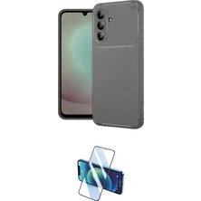 Nuveden Ieg™ Galaxy A56 Kılıf Eksen Form Prime - Siyah 3D Antistatik Seramik Nano Ekran Koruyucu