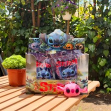 Dek Stitch Peluş Anahtarlık Çanta ve Cüzdan Süsü Rastgele 1 Adet