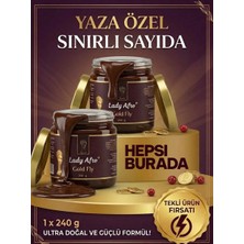 1 x 240 gr Lady Gold Fly Ballı Polenli Macun