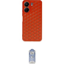 Nuveden Ieg™ Redmi 13C Kılıf Zirve Form - Siyah Joko Magic 5d Cam