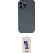 Nuveden Ieg™ Iphone 13 Pro Max Kılıf Ahenk Serisi - Siyah Joko 5d Cam