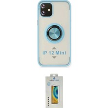 Nuveden Ieg™ Iphone 12 Kılıf Yörünge Çizgi - Siyah Polymer Nano Ekran Koruyucu