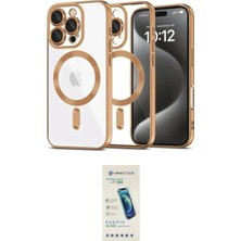 Nuveden Ieg™ Iphone 16 Pro Max Kılıf Nova Işık Özel Seri - Şeffaf Pasifik Cam Ekran Koruyucu