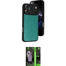 Nuveden Ieg™ Iphone 17 Pro Max Kılıf Kıvılcım Işık Serisi - Şeffaf 360 Full Body Arka Koruyucu