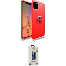 Nuveden Ieg™ Iphone 11 Pro Max Kılıf Yankı Form Prime - Siyah Bilvis Hayalet Cam Ekran Koruyucu