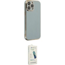 Nuveden Ieg™ Iphone 14 Pro Max Kılıf Yankı Serisi - Şeffaf Pasifik Cam Ekran Koruyucu