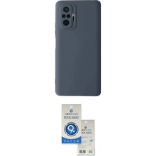 Nuveden Ieg™ Redmi Note 10 Pro Kılıf Ahenk Serisi - Şeffaf Royal Nano Ekran Koruyucu