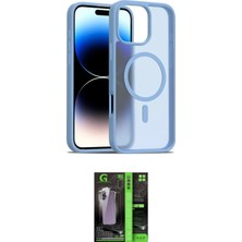 Nuveden Ieg™ Iphone 16 Pro Max Kılıf Siluet Minimal Prime - Şeffaf 360 Full Body Arka Koruyucu
