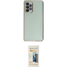 Nuveden Ieg™ Galaxy A52 Kılıf Yankı Serisi - Siyah 6d Mat Seramik Hayalet Nano Ekran Koruyucu